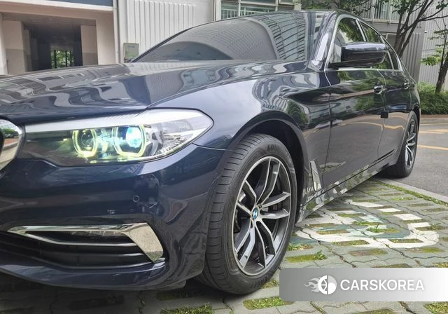 BMW 5 Series (G30) 2019 Синий из Кореи, фото 6