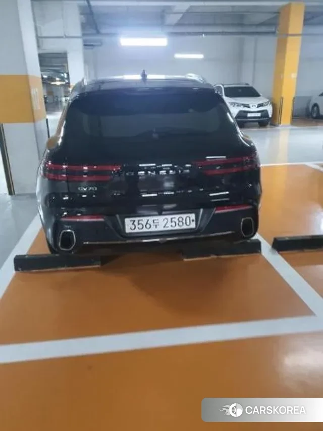 Genesis GV70 2021 Черный из Кореи, фото 2