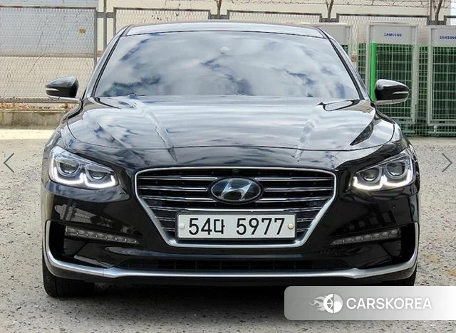 Hyundai Grandeur IG Hybrid 2018 Черный из Кореи, фото 2