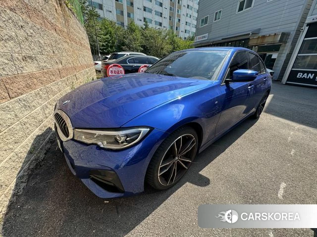 BMW 3 Series (G20) 2019 Синий из Кореи, фото 4