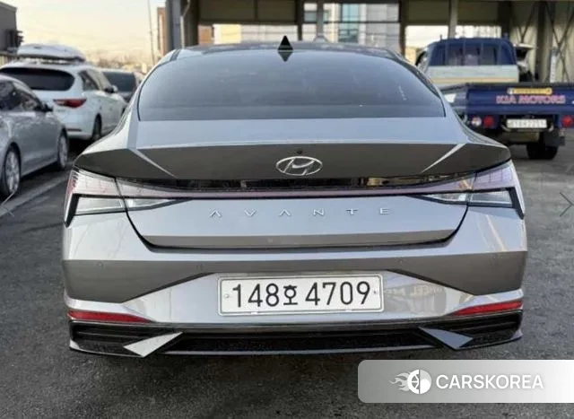 Hyundai Avante (CN7) 2021 Серый из Кореи, фото 3