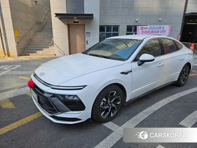 Hyundai Sonata D Edge (DN8) 2024 Белый из Кореи, фото 3
