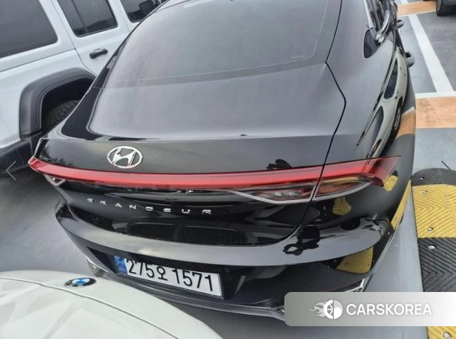 Hyundai The New Grandeur IG Hybrid 2021 Черный из Кореи, фото 2