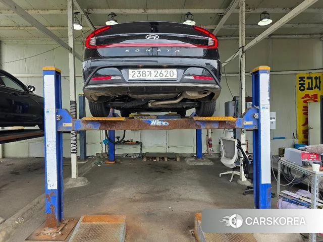 Hyundai Sonata Hybrid (DN8) 2020 Черный из Кореи, фото 2