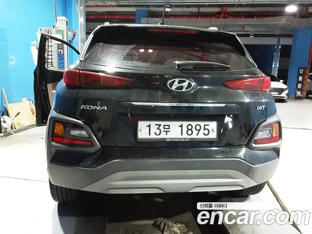 Hyundai Kona 2018 Черный из Кореи, фото 2