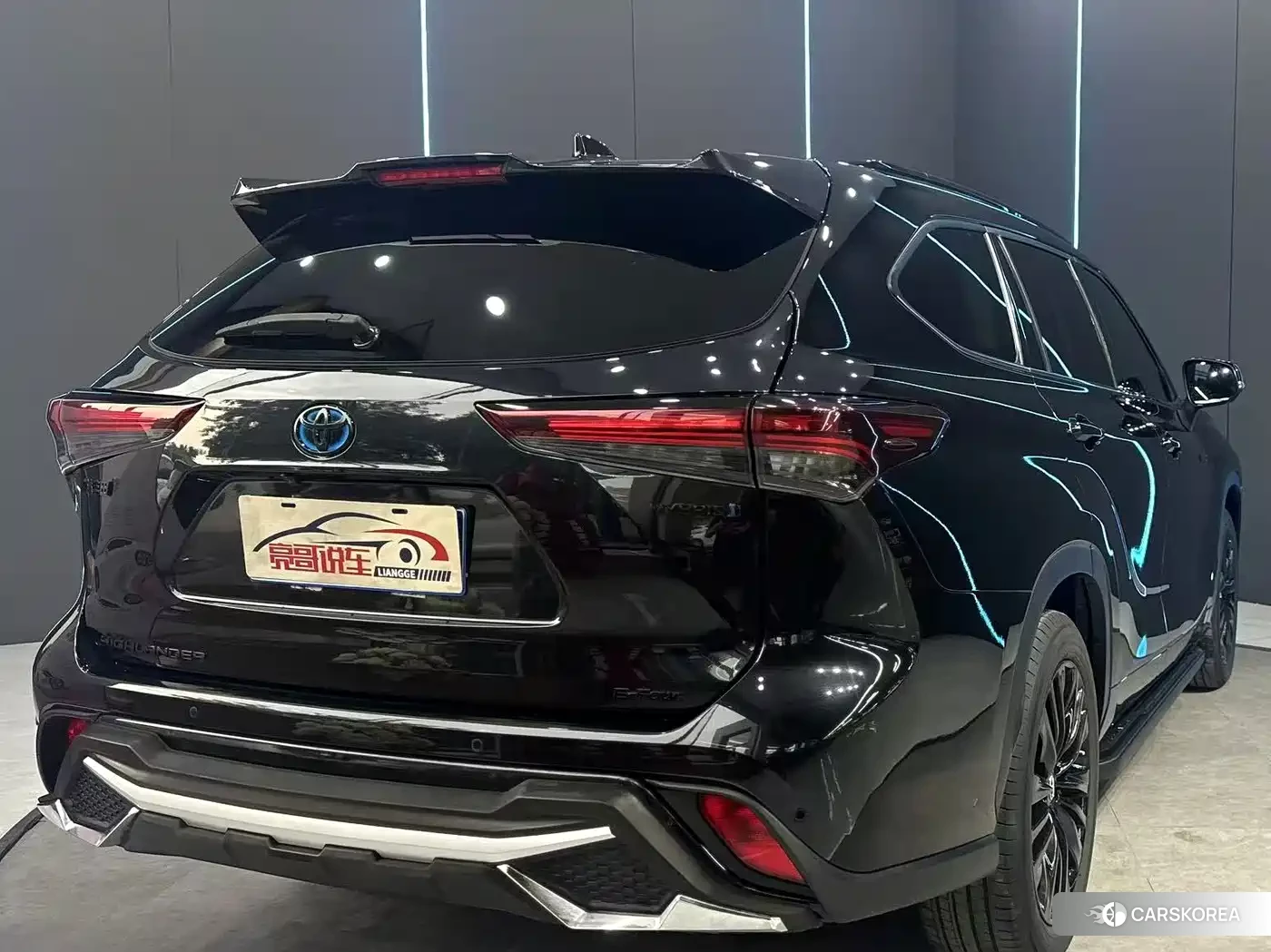 Toyota Highlander 2023 Черный из Китая, фото 4