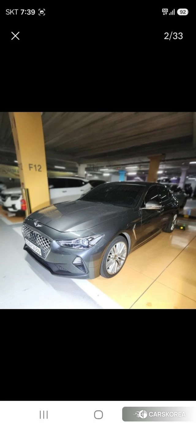 Genesis G70 2019 Цвет тростника из Кореи, фото 6