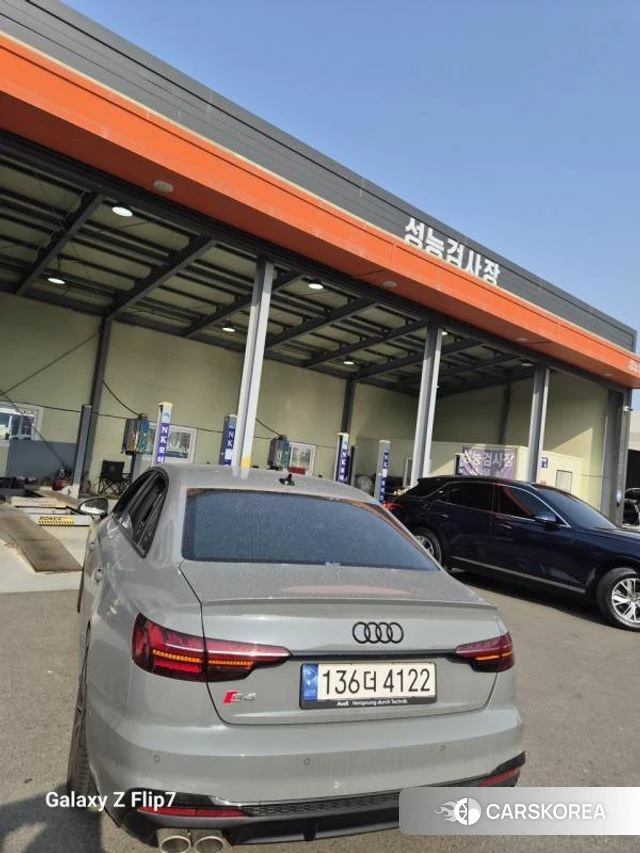 Audi S4 (B9) 2022 Серый из Кореи, фото 2