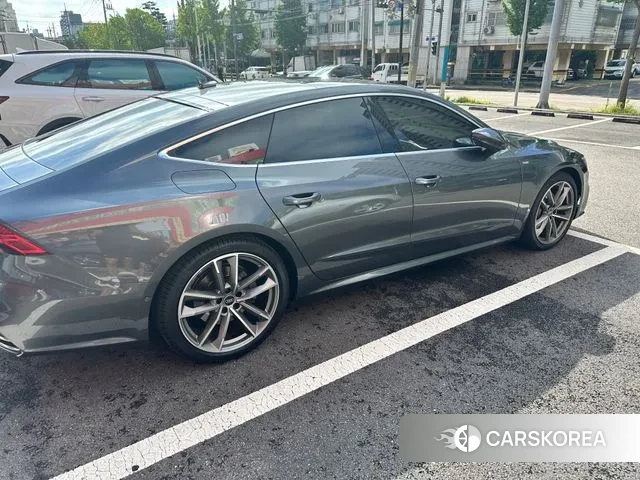 Audi A7 (4K) 2020 Серый из Кореи, фото 2