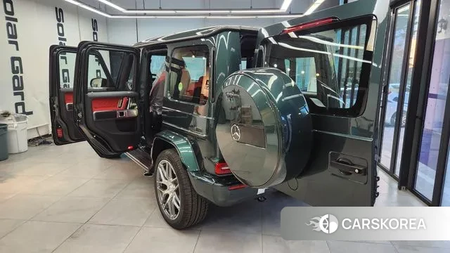 Mercedes-Benz G-Class W463b 2023 Темно-зеленый из Кореи, фото 3