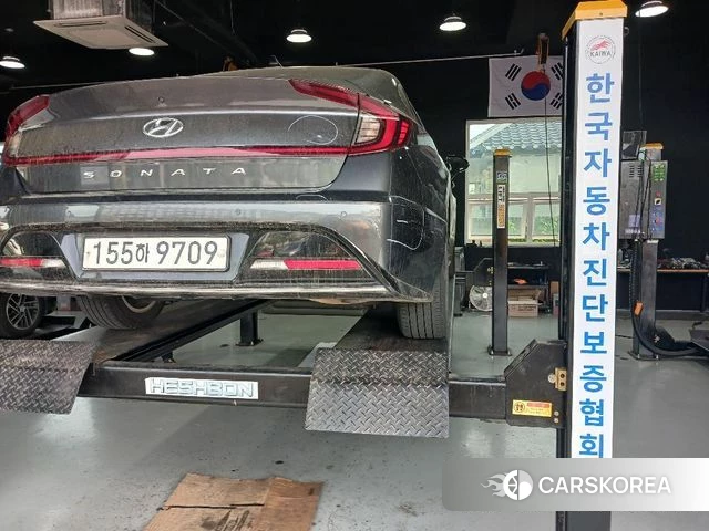 Hyundai Sonata (DN8) 2021 Серый из Кореи, фото 2