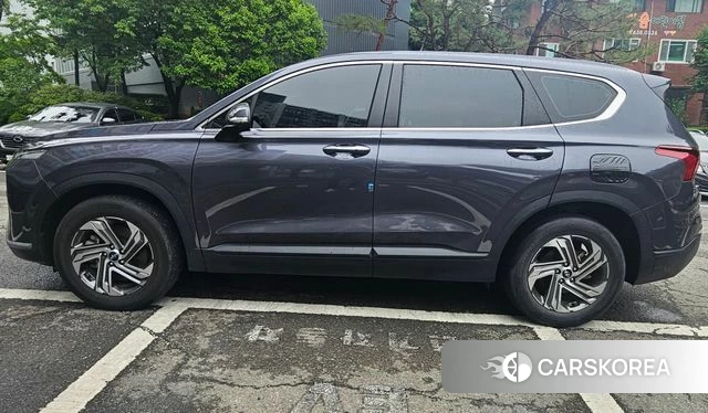Hyundai The New Santa Fe 2021 Серый из Кореи, фото 2