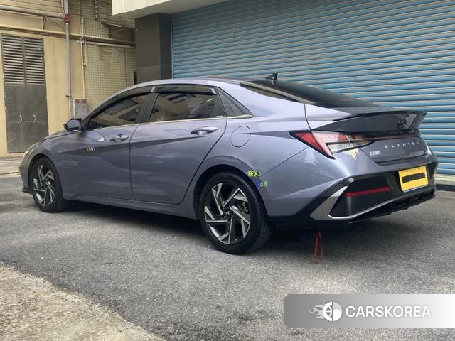 Hyundai Elantra 2024 Синий из Китая, фото 6