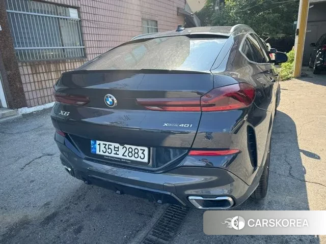 BMW X6 (G06) 2022 Черный из Кореи, фото 4