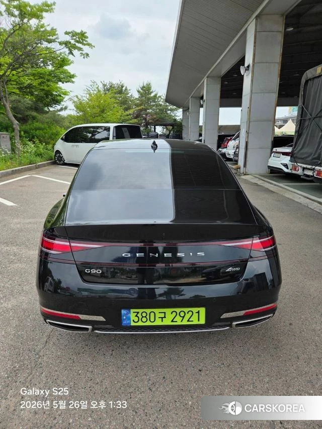 Genesis G90 (RS4) 2024 Черный из Кореи, фото 2