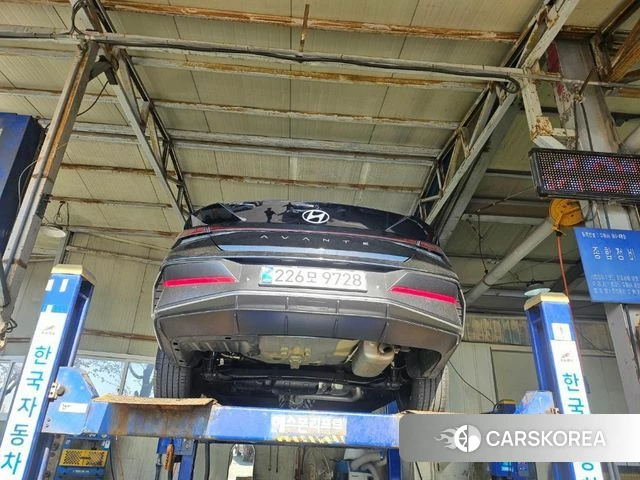 Hyundai The New Avante (CN7) 2025 Черный из Кореи, фото 2