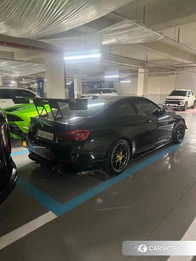 BMW M4 (F82) 2018 Черный из Кореи, фото 2