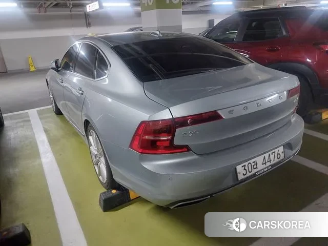 Volvo S90 2018 Серебристо-серый из Кореи, фото 6