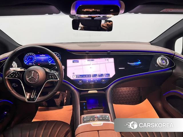 Mercedes-Benz EQS 2023 Синий из Китая, фото 2