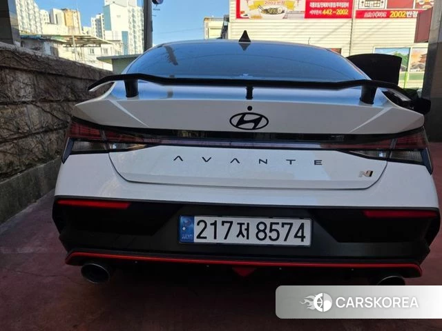 Hyundai The New Avante (CN7) 2025 Белый из Кореи, фото 2