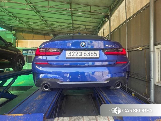 BMW 3 Series (G20) 2022 Синий из Кореи, фото 2