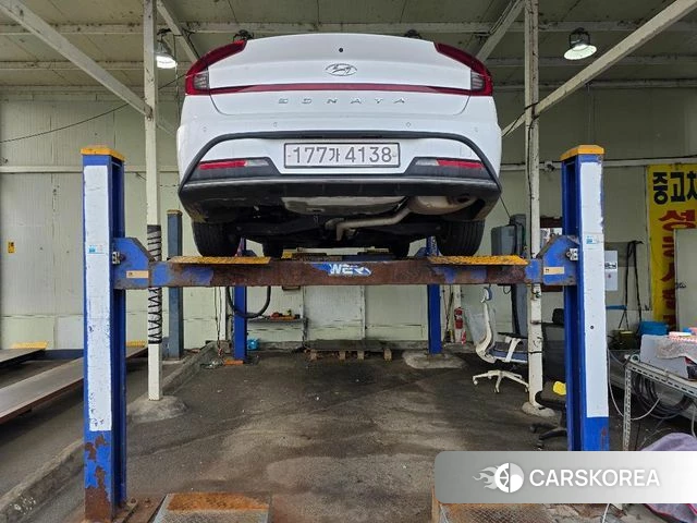 Hyundai Sonata (DN8) 2019 Белый из Кореи, фото 2