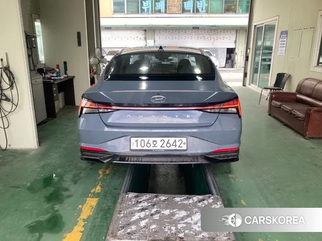 Hyundai Avante (CN7) 2021 Серый из Кореи, фото 2