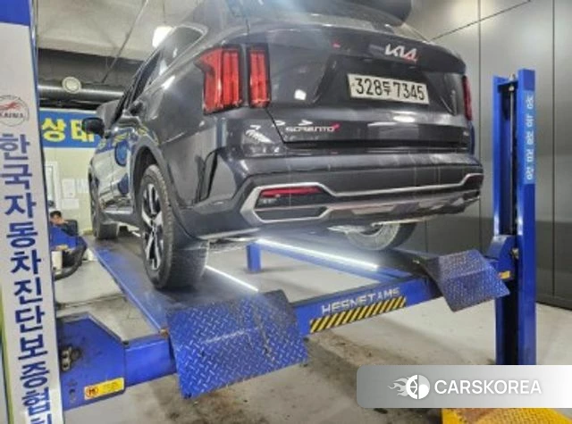 Kia Sorento 4th Generation 2023 Серый из Кореи, фото 2