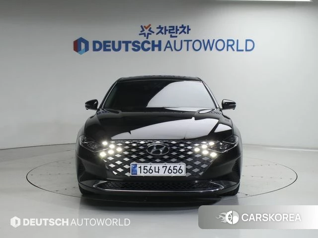 Hyundai The New Grandeur IG Hybrid 2022 Черный из Кореи, фото 3