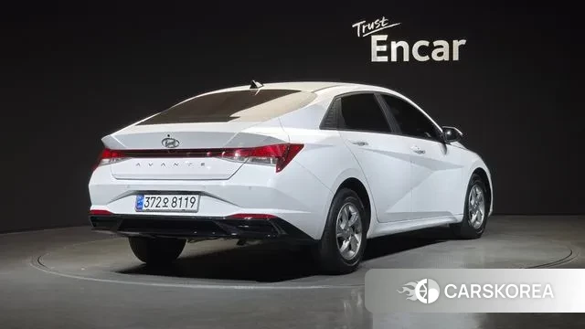 Hyundai Avante (CN7) 2021 Белый из Кореи, фото 2