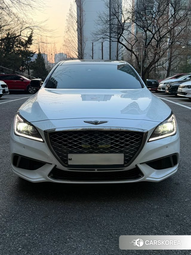 Genesis G80 2019 Белый из Кореи, фото 2