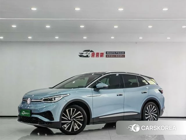 Volkswagen ID.4 X 2021 Синий из Китая, фото 2