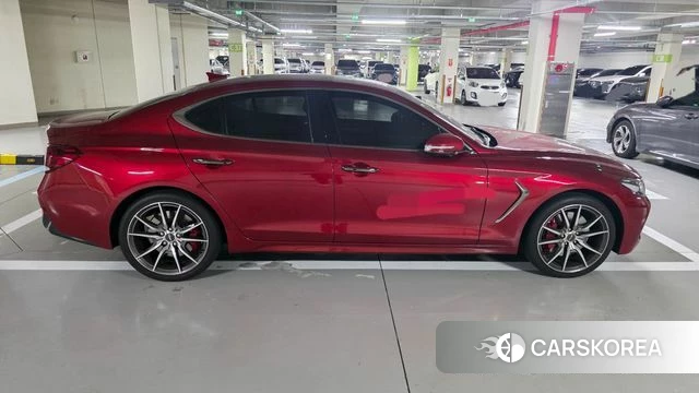 Genesis G70 2019 Красный из Кореи, фото 3