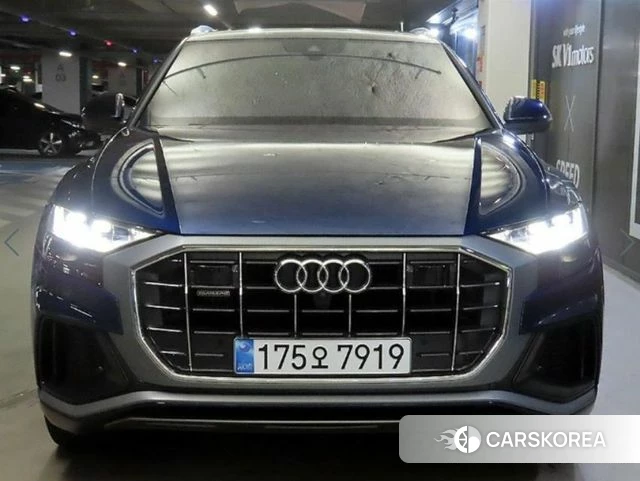 Audi Q8 (4M) 2021 Синий из Кореи, фото 2