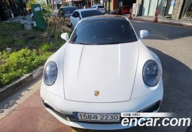 Porsche 911(992) 2021 Белый из Кореи, фото 2