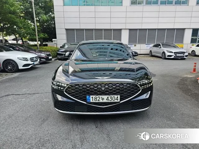 Genesis G90 (RS4) 2022 Черный из Кореи, фото 2