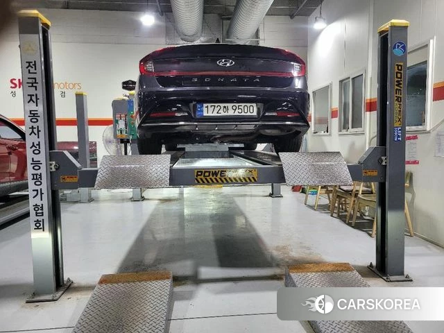 Hyundai Sonata (DN8) 2022 Синий из Кореи, фото 2