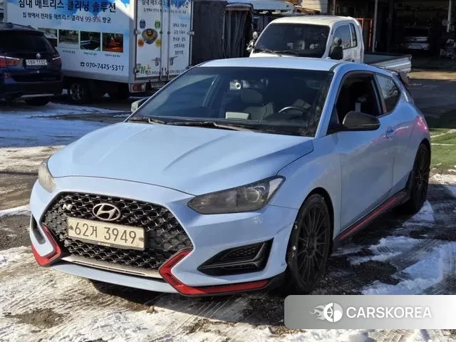 Hyundai Veloster (JS) 2018 Синий из Кореи, фото 2