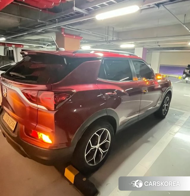 Ssangyong Beautiful Korando 2021 Красный из Кореи, фото 4
