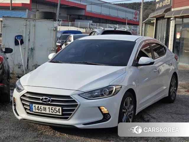 Hyundai Avante AD 2018 Белый из Кореи, фото 5