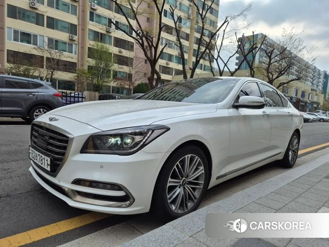 Genesis G80 2019 Белый из Кореи, фото 2