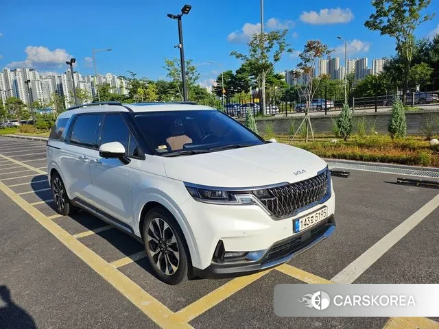 Kia Carnival 4th generation 2021 Белый из Кореи, фото 2
