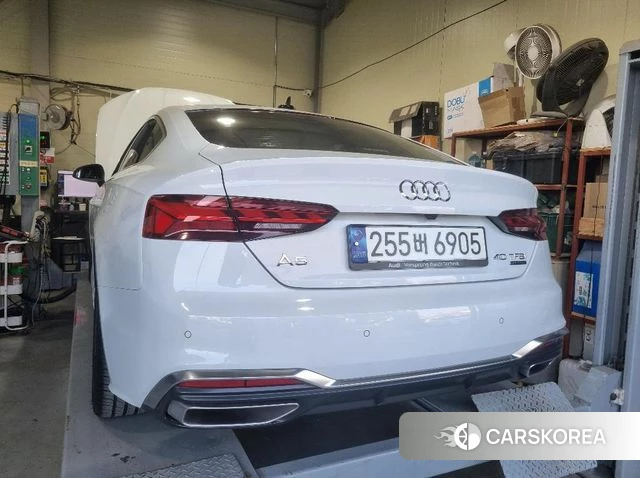 Audi A5 (F5) 2021 Белый из Кореи, фото 2