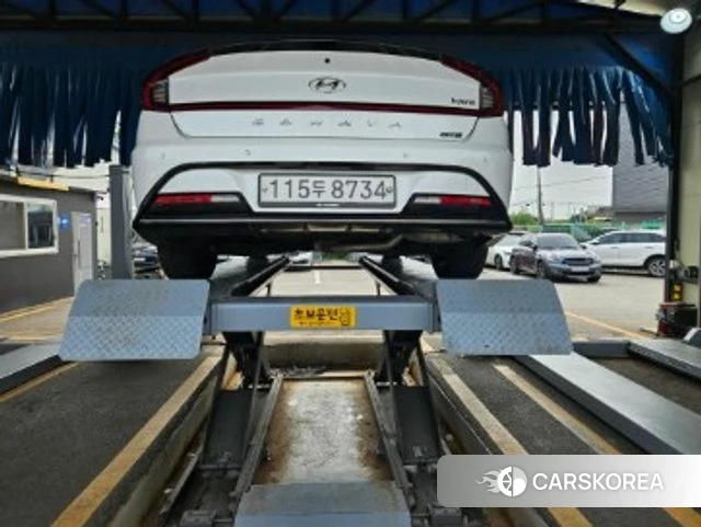 Hyundai Sonata Hybrid (DN8) 2020 Белый из Кореи, фото 2