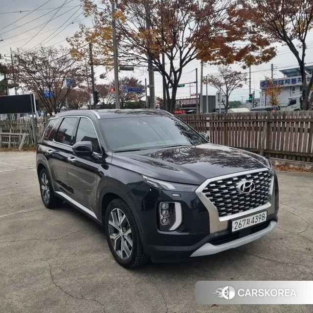 Hyundai Palisade 2021 Черный из Кореи, фото 2