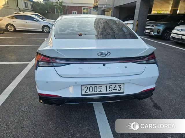 Hyundai Avante (CN7) 2020 Белый из Кореи, фото 3