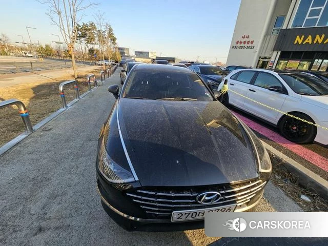 Hyundai Sonata Hybrid (DN8) 2022 Черный из Кореи, фото 3