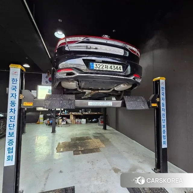 Hyundai The New Grandeur IG Hybrid 2021 Черный из Кореи, фото 2