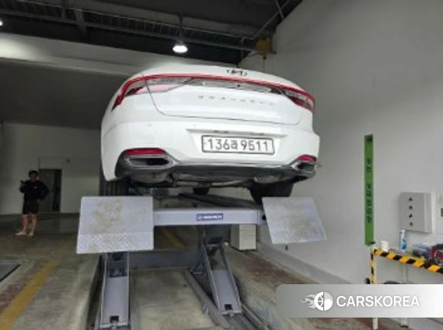 Hyundai The New Grandeur IG 2020 Белый из Кореи, фото 2