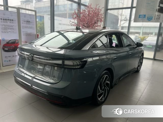 Volkswagen ID.7 VIZZION 2024 Синий из Китая, фото 2